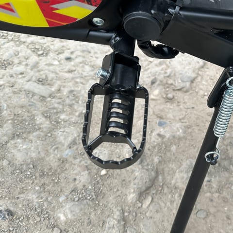 Motocicleta electrica pentru copii Kinderauto Motobike 35 1500W 48V roti 14/12, culoare rosie [13]