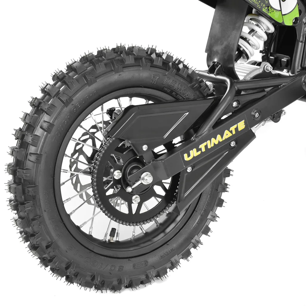 Motocicleta electrica pentru copii Kinderauto Motobike 35 1500W 48V roti 14/12, culoare verde [2]