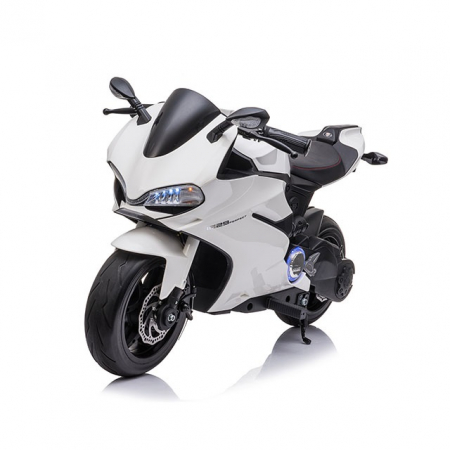 Motociclete electrice - Motocicleta electrica copii  3-9 ani SX1629, 250W, alba