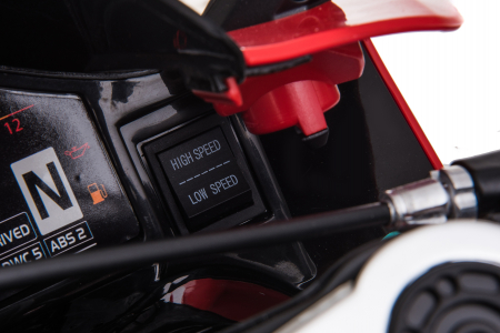 Motocicleta electrica pentru copii Kinderauto SX1629, putere 250W, 24V, roti moi cauciuc EVA, Rosie [17]