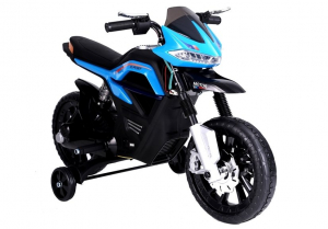 Motociclete electrice - Motocicleta electrica pentru copii, motor 45W, albastra