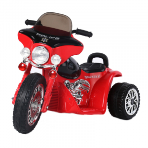 Motociclete electrice - Motocicleta electrica pentru copii, POLICE JT568 35W STANDARD #Rosu