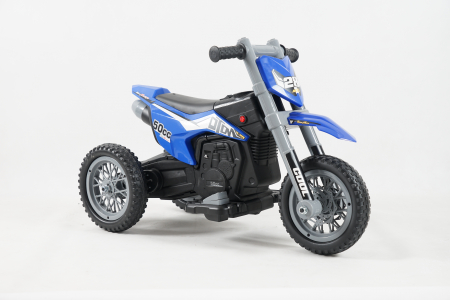 Masinute electrice - Motocicleta electrica cu 3 roti, Kinderauto Enduro 60W 12V STANDARD, culoare albastru