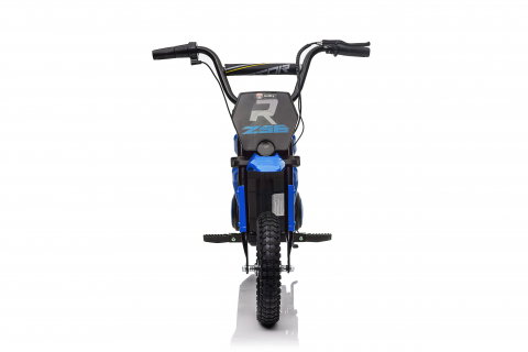 Motocicleta electrica pentru copii 5-10 ani, Kinderauto Enduro, 350W 24V, albastra [12]