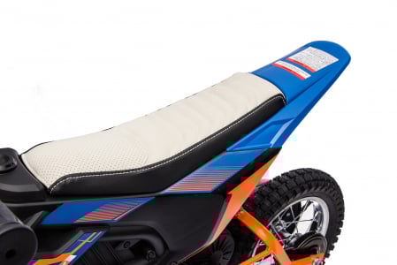 Motocicleta electrica pentru copil 4-9 ani, Kinderauto Enduro 250W 24V, culoare Albastru [25]