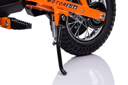 Motocicleta electrica pentru copil 4-9 ani, Kinderauto Enduro 250W 24V, culoare Albastru [26]