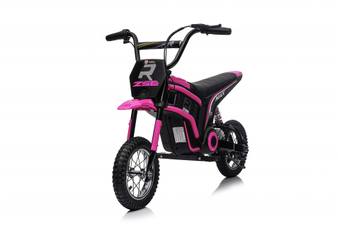 Motocicleta electrica pentru copii, Kinderauto Enduro, 5-10 ani, 350W, 24V, roz [3]