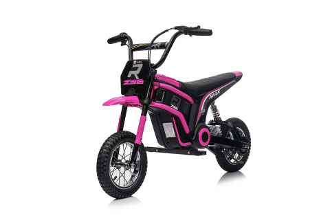 Motocicleta electrica pentru copii, Kinderauto Enduro, 5-10 ani, 350W, 24V, roz [4]