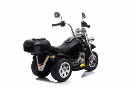 Motocicleta electrica pentru copii Kinderauto BJ777 35W 6V culoare neagra [7]