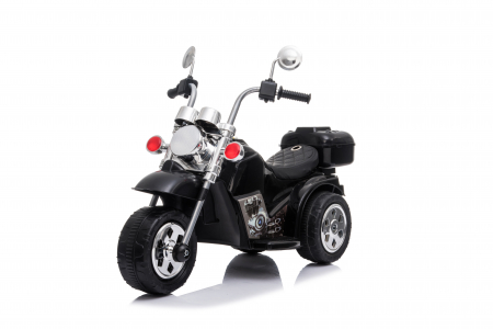 Motocicleta electrica pentru copii Kinderauto BJ777 35W 6V culoare neagra [3]