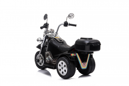 Motocicleta electrica pentru copii Kinderauto BJ777 35W 6V culoare neagra [5]