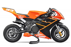 Motociclete electrice - Motocicleta electrica Pocket Bike NITRO Eco TRIBO 1060W 36V #Orange