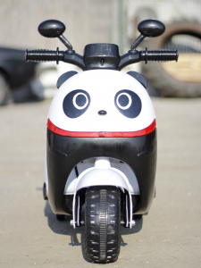 Tricicleta electrica pentru copii Panda 20W 6V #Alb [5]