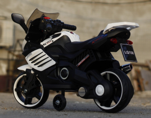 Motocicleta electrica pentru copii LQ158 20W STANDARD #Alb [4]