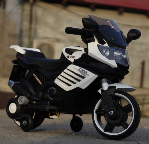 Motocicleta electrica pentru copii LQ158 20W STANDARD #Alb [1]
