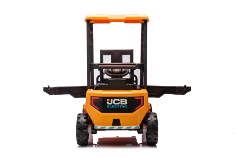 Motostivuitor electric pentru copii, licenta JCB 70W, 12V, echipat STANDARD, galben [26]