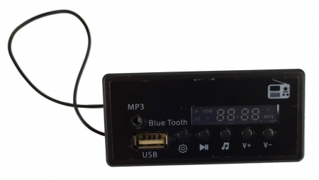 Music Player Mp3 Bluetooth pentru masinuta electrica Mercedes Unimog [0]