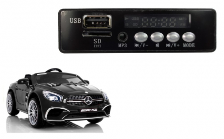 Music Player Mp3 pentru masinuta electrica Mercedes SL65 [0]