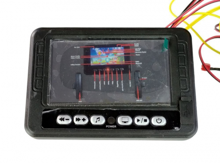 Diplay / LCD / Music Player Mp4 pentru masinuta electrica Range Rover DK-RR999 [0]