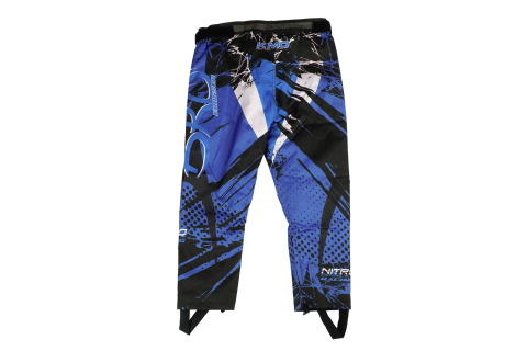 Pantaloni KIMO Kids BRO Motocross cu aparatori, ideal pentru copii pasionati de motocross, albastru [1]