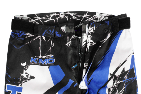 Pantaloni KIMO Kids BRO Motocross cu aparatori, ideal pentru copii pasionati de motocross, albastru [2]