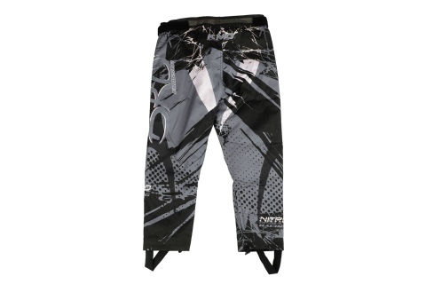 Pantaloni KIMO Kids BRO Motocross cu aparatori, ideal pentru copii pasionati de motocross, negru [1]