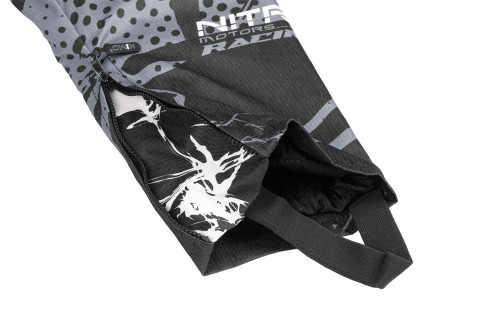Pantaloni KIMO Kids BRO Motocross cu aparatori, ideal pentru copii pasionati de motocross, negru [3]