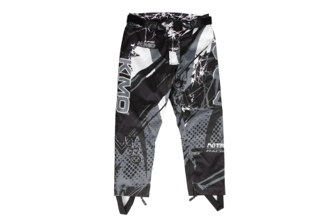 Piese & accesorii - Pantaloni KIMO Kids BRO Motocross cu aparatori, ideal pentru copii pasionati de motocross, negru