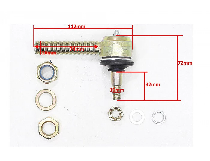 Piese & accesorii - Pivot superir a bratului oscilant fata  pentru Quad electric de 125cc, 150cc, 180cc