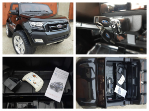 Masinuta electrica copii Ford Ranger WildTrack, negru [7]
