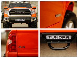 Masinuta electrica copii Toyota Tundra portocalie [5]
