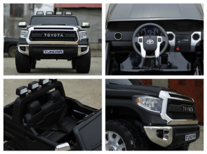 Masinuta electrica pentru copii Toyota Tundra neagra [7]