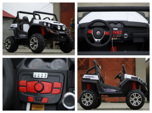 Utv electric alb Golf-Kart pentru copii, premium [7]