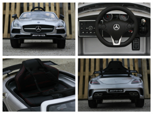 Masinuta electrica Mercedes SLS AMG copii 2-7 ani [6]