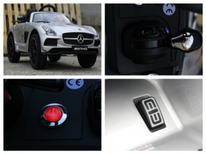 Masinuta electrica Mercedes SLS AMG copii 2-7 ani [8]