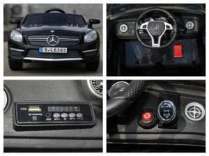 Masinuta electrica copii Mercedes SL63 AMG neagra [7]