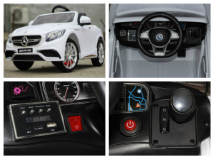 Masinuta electrica pentru copii 2-6 ani, Mercedes S63 [8]