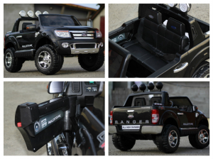 Masinuta electrica copii Ford Ranger F150, negru [8]