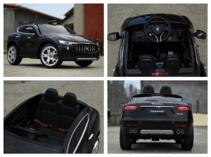 Masinuta electrica copii Maserati Levante negru [7]