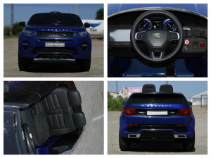 Masinuta electrica Land Rover Discovery DELUXE Albastru [7]