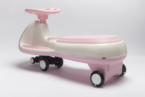 Placa electrica multifuctionala 2 in 1, pentru copii intre 3 si 7 ani, Kinderauto Wiggle CAR 360 12V 90W, culoare roz [2]