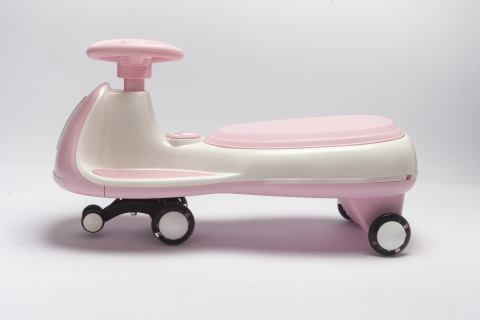 Placa electrica multifuctionala 2 in 1, pentru copii intre 3 si 7 ani, Kinderauto Wiggle CAR 360 12V 90W, culoare roz [1]