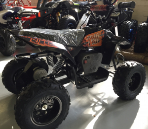 Mini ATV electric Pentru copii NITRO Eco Trio Quad 350W 24V #Portocaliu [2]