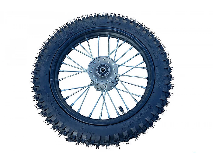 Piese & accesorii - Roata fata de 12 inch, janta 1.40x12 anvelopa 60/100-12 pentru 49cc si Mini Dirt Bike electrica