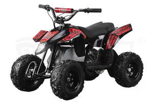 ATV & UTV Electrice - Mini ATV electric Pentru copii NITRO Eco Trio Quad 350W 24V #Rosu