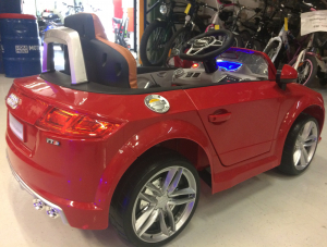 Masinuta electrica premium Audi TTS pentru copii, rosie [7]
