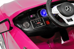 Masinuta electrica pentru fetite Mercedes S63, roz [6]