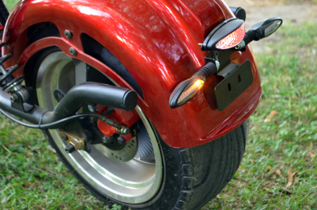 Scuter electric pentru adulti Solley SMD-U1 #RED Wine, 2000W putere, baterie 60V 20Ah, inmatriculabil [9]