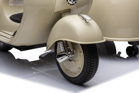 Scuter electric cu atasament Piaggio VESPA 150 VL1T 110W 12V 10Ah, culoare Bej [26]