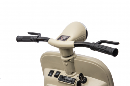Scuter electric cu atasament Piaggio VESPA 150 VL1T 110W 12V 10Ah, culoare Bej [31]